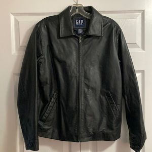 Gap Leather Jacket Size XS